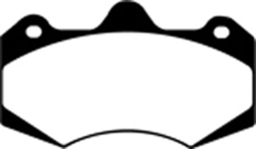 Picture of EBC 01 - 04 Aston Martin Vanquish 5.9 (AP Caliper) Yellowstuff Front Brake Pads