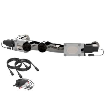 Picture of QTP 15 - 19 Dodge ChallengerCharger 6.2L6.4L 304SS Aggressor Cutout Dual Mid Pipes