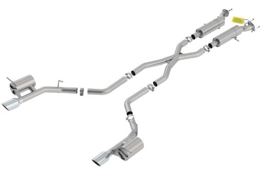 Picture of Borla 18 - 20 Dodge Durango SRT 6.2L V8 2.75in S - Type SS Catback Exhaust
