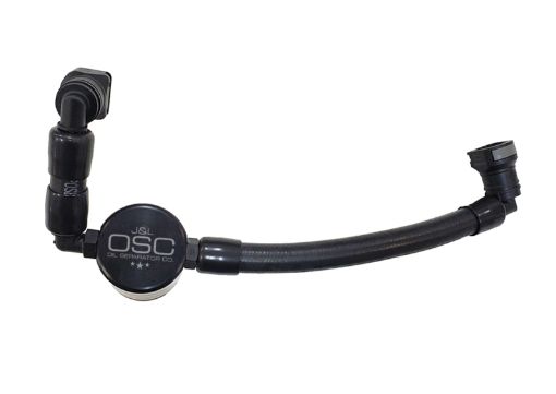 Picture of JL 11 - 17 Ford Mustang V6 Passenger Side Oil Separator 3.0 V2 - Black Anodized