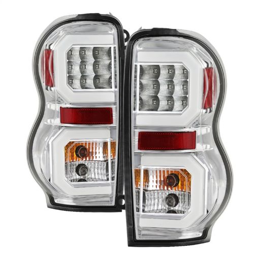 Picture of Spyder 04 - 09 Dodge Durango LED Tail Lights - Chrome ALT - YD - DDU04 - LED - C