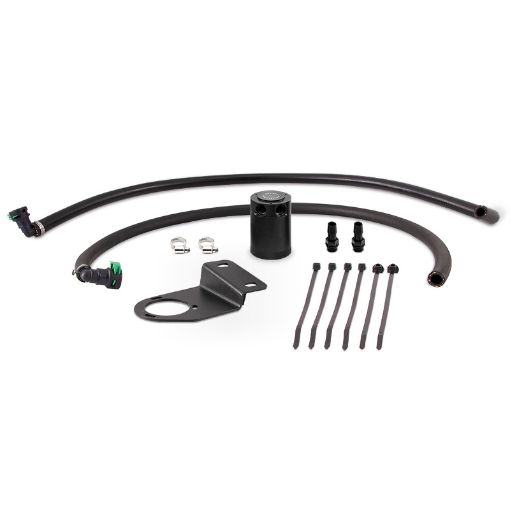 Picture of Mishimoto 19 Ford Ranger Baffled Oil Catch Can Kit - Black