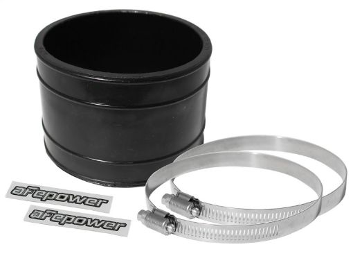 Picture of aFe Magnum FORCE Cold Air Intake System Spare Parts Kit (4in ID x 3in L) Straight Coupler - Black