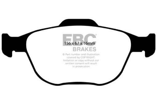 Picture of EBC 02 - 04 Ford Focus 2.0 SVT Ultimax2 Front Brake Pads