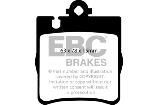 Picture of EBC 03 Mercedes - Benz C230 (W203) 2.3 Sport Ultimax2 Rear Brake Pads