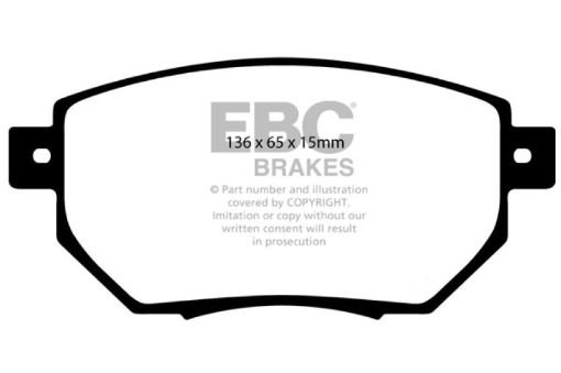 Picture of EBC 03 - 05 Infiniti FX35 3.5 Yellowstuff Front Brake Pads