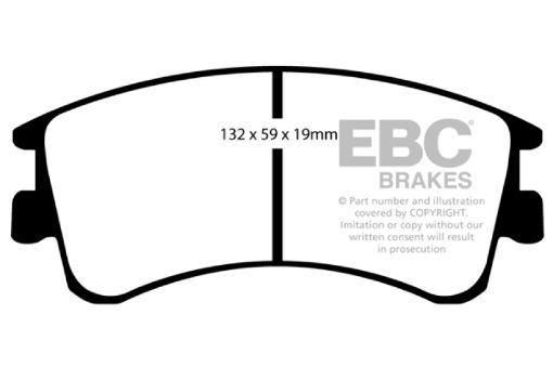 Picture of EBC 03 - 05 Mazda 6 2.3 Ultimax2 Front Brake Pads