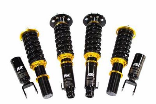 Picture of ISC Suspension 06 - 12 Porsche Cayman 987 Triple S Inverted Coilovers w Camber Plates