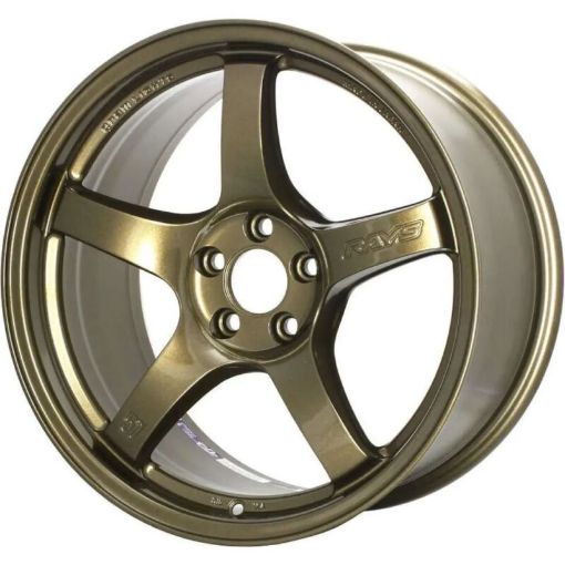 Picture of Gram Lights 57DR 18x9.5 38 5 - 114.3 Almite Gold Wheel