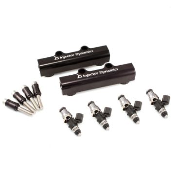 Picture of Injector Dynamics 2600 - XDS Injectors - 04 - 06 Subaru WRX STi - Top Feed Conversion Kit (Set of 4)