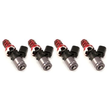 Picture of Injector Dynamics 2600 - XDS Injectors - 48mm Length - 11mm Top - WRX Bottom Adapter (Set of 4)