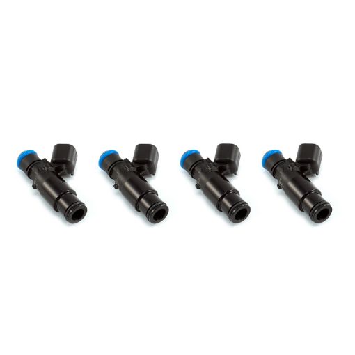 Picture of Injector Dynamics 2600 - XDS Injectors - 48mm Length - 14mm Top - 14mm Bottom Adapter (Set of 4)