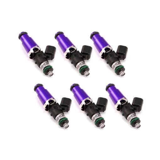 Picture of Injector Dynamics 2600 - XDS Injectors - 60mm Length - 14mm Top - 14mm Lower O - Ring (Set of 6)