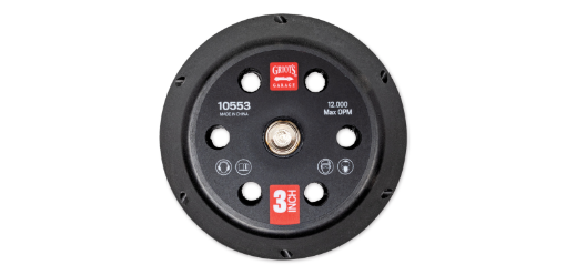 Picture of Griots Garage 3in Vented Random Orbital Backing Plate