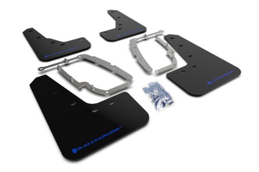 Picture of Rally Armor 17 - 23 Tesla Model 3 Black UR Mud Flap wBlue Logo