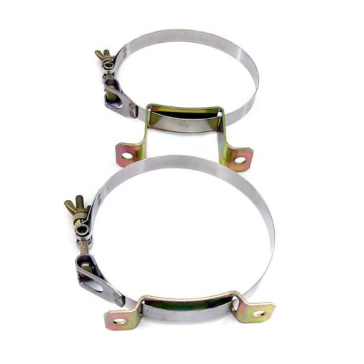 Picture of Nitrous Express Stainless Steel Bottle Brackets for 10lb15lb Aluminum Bottles