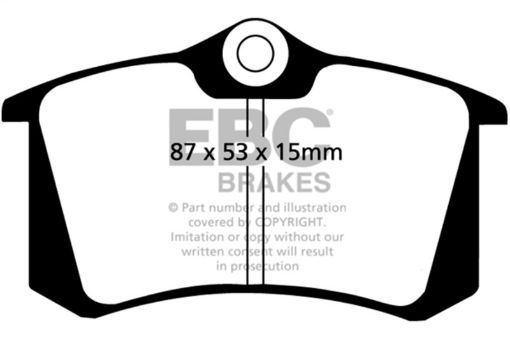 Picture of EBC 04 - 06 Audi TT Quattro 3.2 Bluestuff Rear Brake Pads