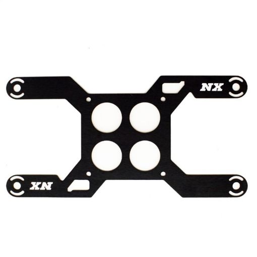 Picture of Nitrous Express Carb Plate Solenoid Bracket for Dominator (4 Solenoid)