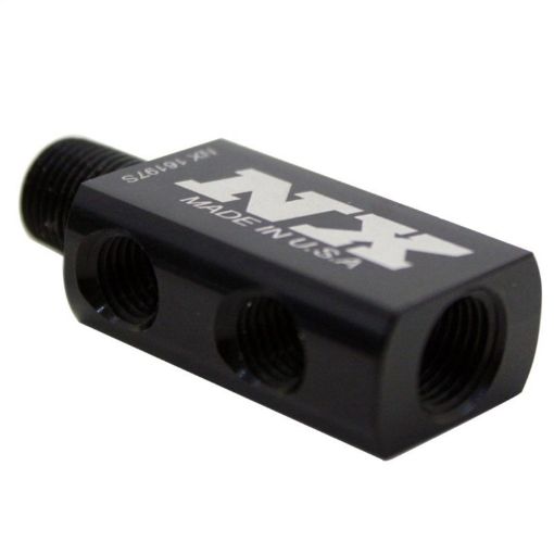 Picture of Nitrous Express Compact Distribution Block wGauge Port