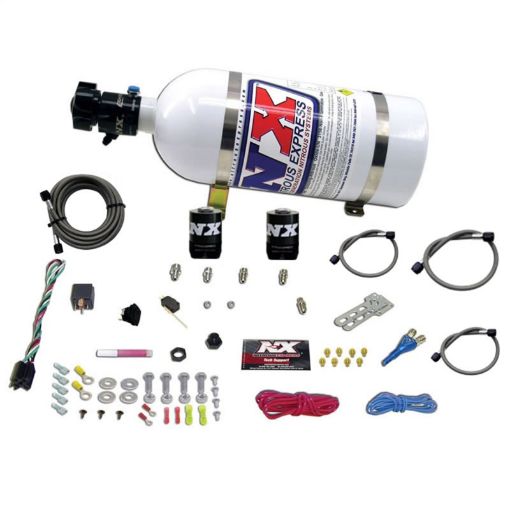 Picture of Nitrous Express Ford EFI Race Single Nozzle Nitrous Kit (100 - 250HP) w10lb Bottle