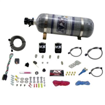 Picture of Nitrous Express Ford EFI Race Single Nozzle Nitrous Kit (100 - 250HP) wComposite Bottle