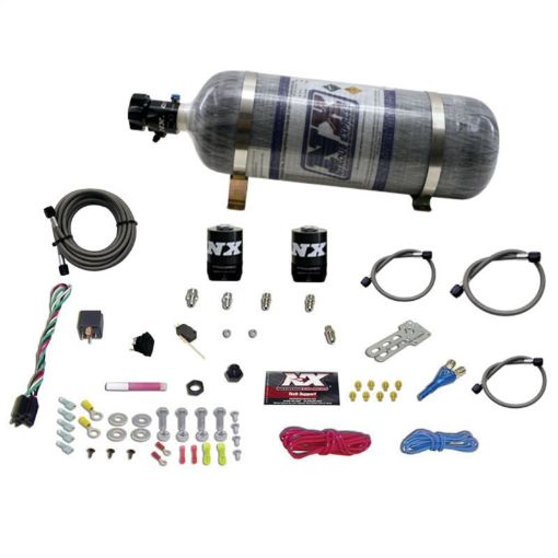 Picture of Nitrous Express Ford EFI Race Single Nozzle Nitrous Kit (100 - 250HP) wComposite Bottle