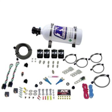 Picture of Nitrous Express Ford EFI Dual Stage Nitrous Kit (50 - 150HP x 2) w5lb Bottle