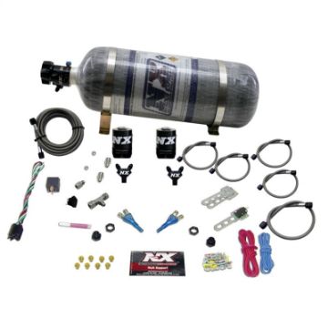Picture of Nitrous Express GM TBI Nitrous Kit (50 - 125HP) wComposite Bottle