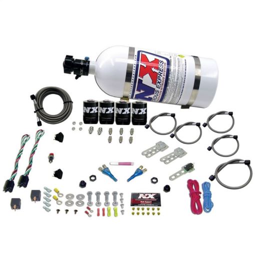 Picture of Nitrous Express GM EFI Dual Stage Nitrous Kit (50 - 150HP x 2) w10lb Bottle