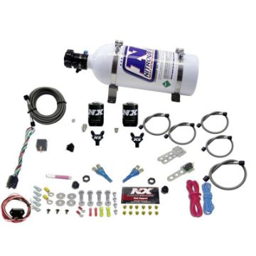 Picture of Nitrous Express 03 - 18 Nissan 350Z370Z Dual Nozzle (35 - 150HP) w5lb Bottle Bottle
