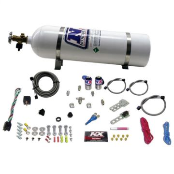 Picture of Nitrous Express Sub C Nitrous Kit (25 - 35 - 50HP) w15lb Bottle