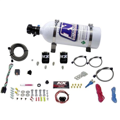 Picture of Nitrous Express Universal Fly By Wire Single Nozzle Nitrous Kit w5lb Bottle (Incl TPS Switch)