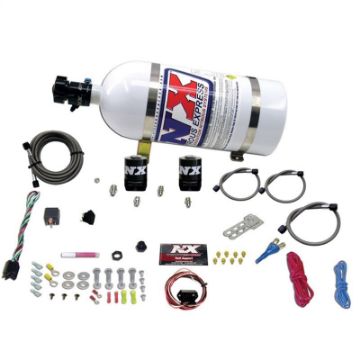 Picture of Nitrous Express Universal Fly By Wire Single Nozzle Nitrous Kit w10lb Bottle (Incl TPS Switch)
