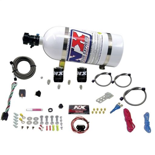 Picture of Nitrous Express Universal Fly By Wire Single Nozzle Nitrous Kit w10lb Bottle (Incl TPS Switch)