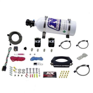 Picture of Nitrous Express GM LS 102mm Nitrous Plate Kit (50 - 400HP) w5lb Bottle