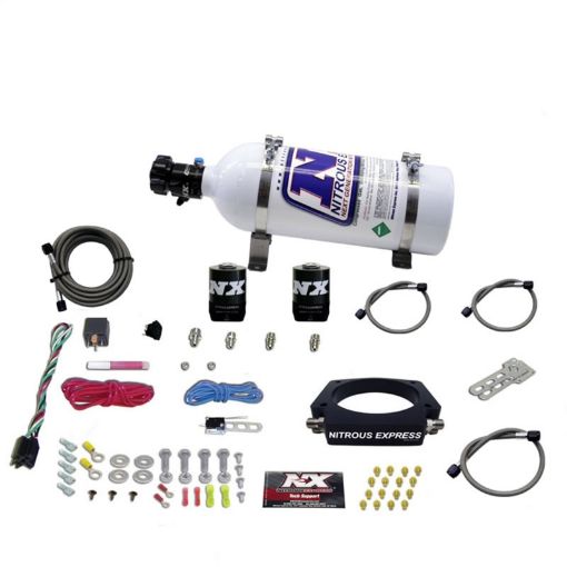 Picture of Nitrous Express GM LS 90mm Nitrous Plate Kit (50 - 400HP) w5lb Bottle