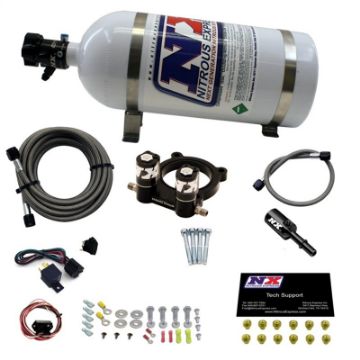 Picture of Nitrous Express Ford 2.3L Ecoboost Nitrous Plate Kit w10lb Bottle