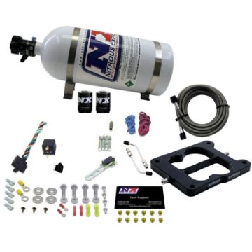 Picture of Nitrous Express Q - JetHolley Spread Bore Nitrous Kit (50 - 300HP) w10lb Bottle