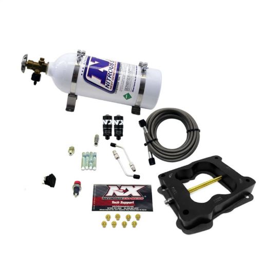 Picture of Nitrous Express Q - JetHolley Spread Bore Hitman Nitrous Kit (100 - 150 - 200HP) w5lb Bottle