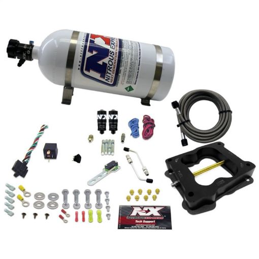 Picture of Nitrous Express Q - JetHolley Spread Bore Hitman Plus Nitrous Kit (50 - 200HP) w10lb Bottle