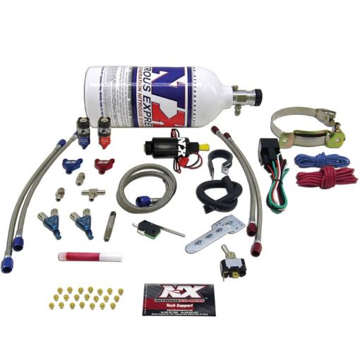 Picture of Nitrous Express 2 Cyl Piranha Nitrous Kit w2.5lb Bottle