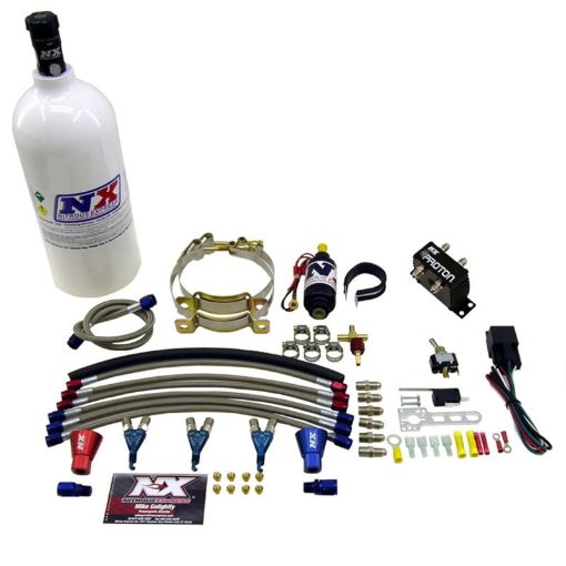 Picture of Nitrous Express Three Cyl Proton Nitrous Kit w1.0lb Bottle