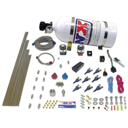 Picture of Nitrous Express V8AN Gasoline EFI Nitrous Kit (100 - 500HP) w5lb Bottle