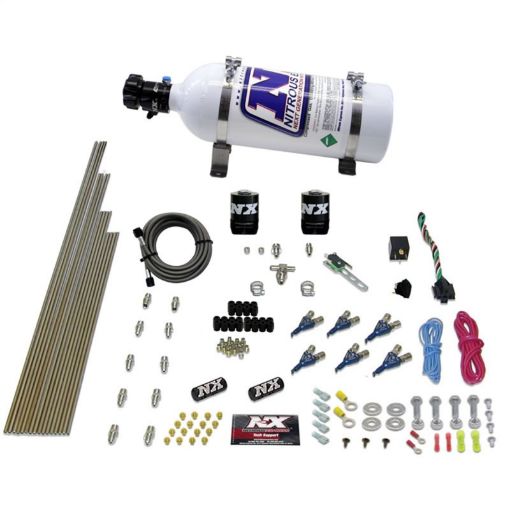 Picture of Nitrous Express V6AN Gasoline EFI Nitrous Kit (150 - 375HP) w5lb Bottle