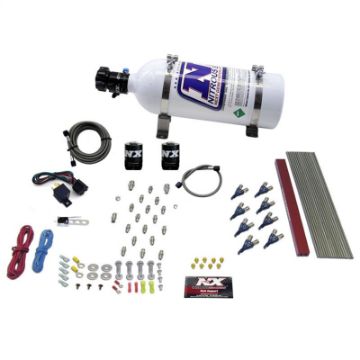 Picture of Nitrous Express GM LT1LS1 Pro Piranha Nozzle Gas Nitrous Kit w5lb Bottle
