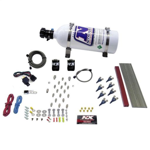 Picture of Nitrous Express GM LT1LS1 Pro Piranha Nozzle Gas Nitrous Kit w5lb Bottle