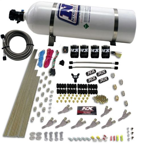 Picture of Nitrous Express STD Nozzle Nitrous Kit w12lb Composite Bottle