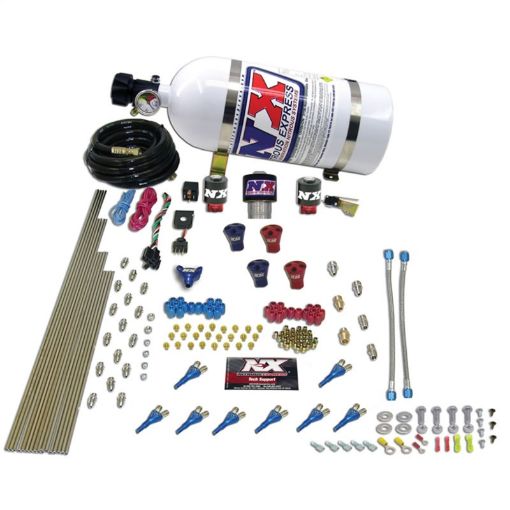 Picture of Nitrous Express Pro - ShkGas Nitrous Kit (200 - 600HP) wComposite Bottle