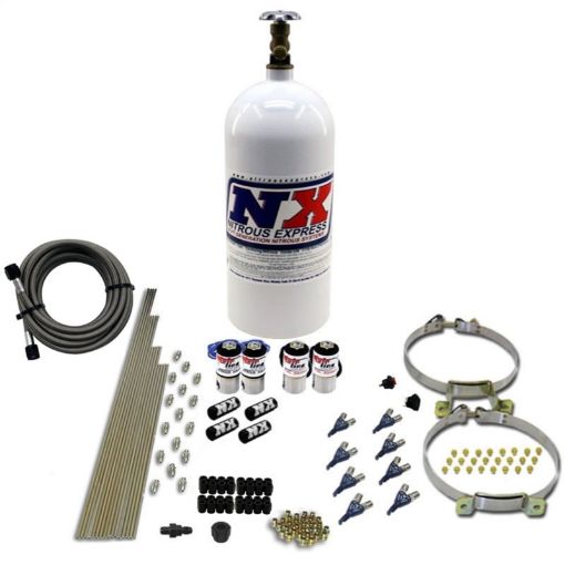 Picture of Nitrous Express Mainline Direct Port Low Press Nitrous Kit w10lb Bottle