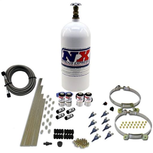 Picture of Nitrous Express Mainline Direct Port EFI Press Nitrous Kit w10lb Bottle